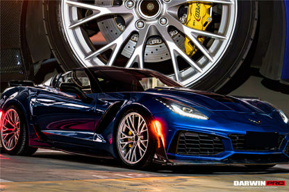 Kit de carrocería completa DarwinPRO para Corvette C7 Z51 Convertible estilo ZR1 (2013-2019)