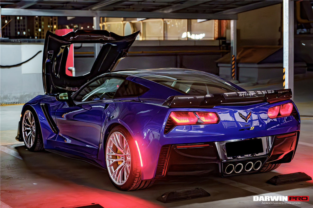 Kit de carrocería completa DarwinPRO para Corvette C7 Z51 Convertible estilo ZR1 (2013-2019)