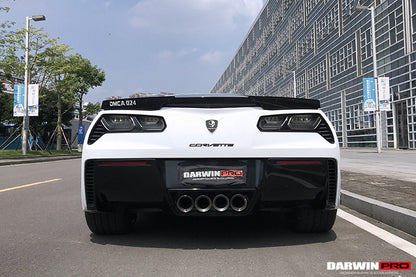 DarwinPRO 2013-2019 Corvette C7 Z51 Grandsport Z06 Style Rear Full Body Kit