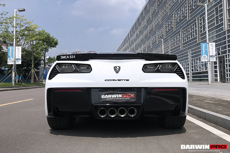 DarwinPRO 2013-2019 Corvette C7 Z51 Grandsport Z06 Style Rear Full Body Kit