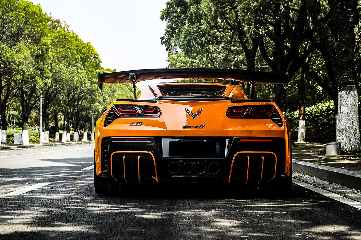 DarwinPRO 2013-2019 Corvette C7 Z51 Grandsport Z06 Style Rear Full Body Kit