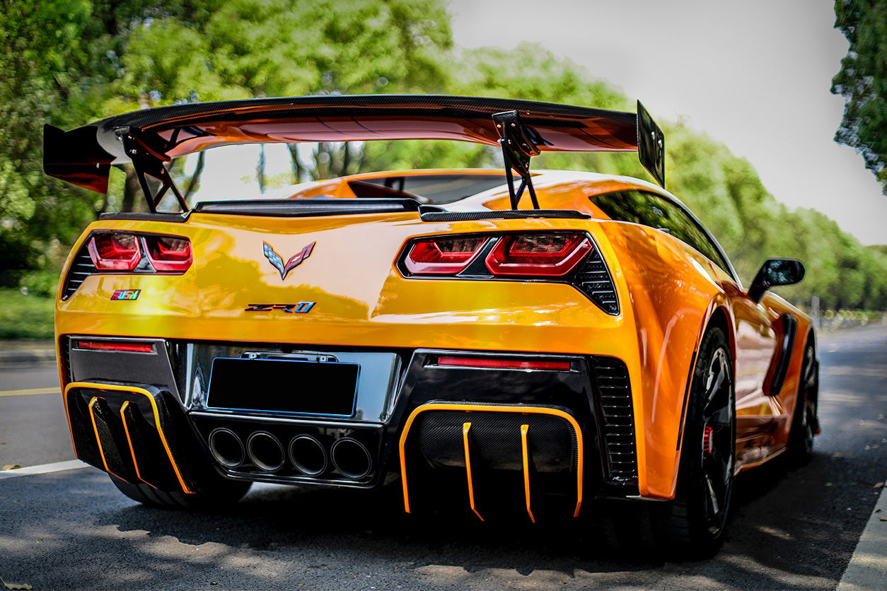 DarwinPRO 2013-2019 Corvette C7 Z51 Grandsport Z06 Style Rear Full Body Kit