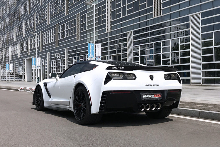 DarwinPRO 2013-2019 Corvette C7 Z51 Grandsport Z06 Style Rear Full Body Kit