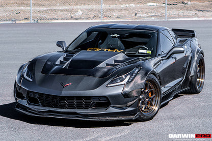 DarwinPRO 2013-2019 Corvette Z06 Grandsport BKSS Style Carbon Fiber Hood