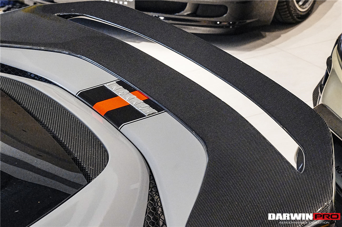 DarwinPRO 2022-2025 Ferrari 296 GTB Type F171 iMP Style Carbon Fiber Trunk Spoiler