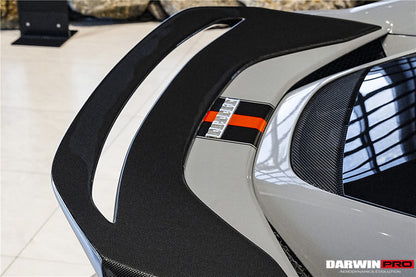 DarwinPRO 2022-2025 Ferrari 296 GTB Type F171 iMP Style Carbon Fiber Trunk Spoiler