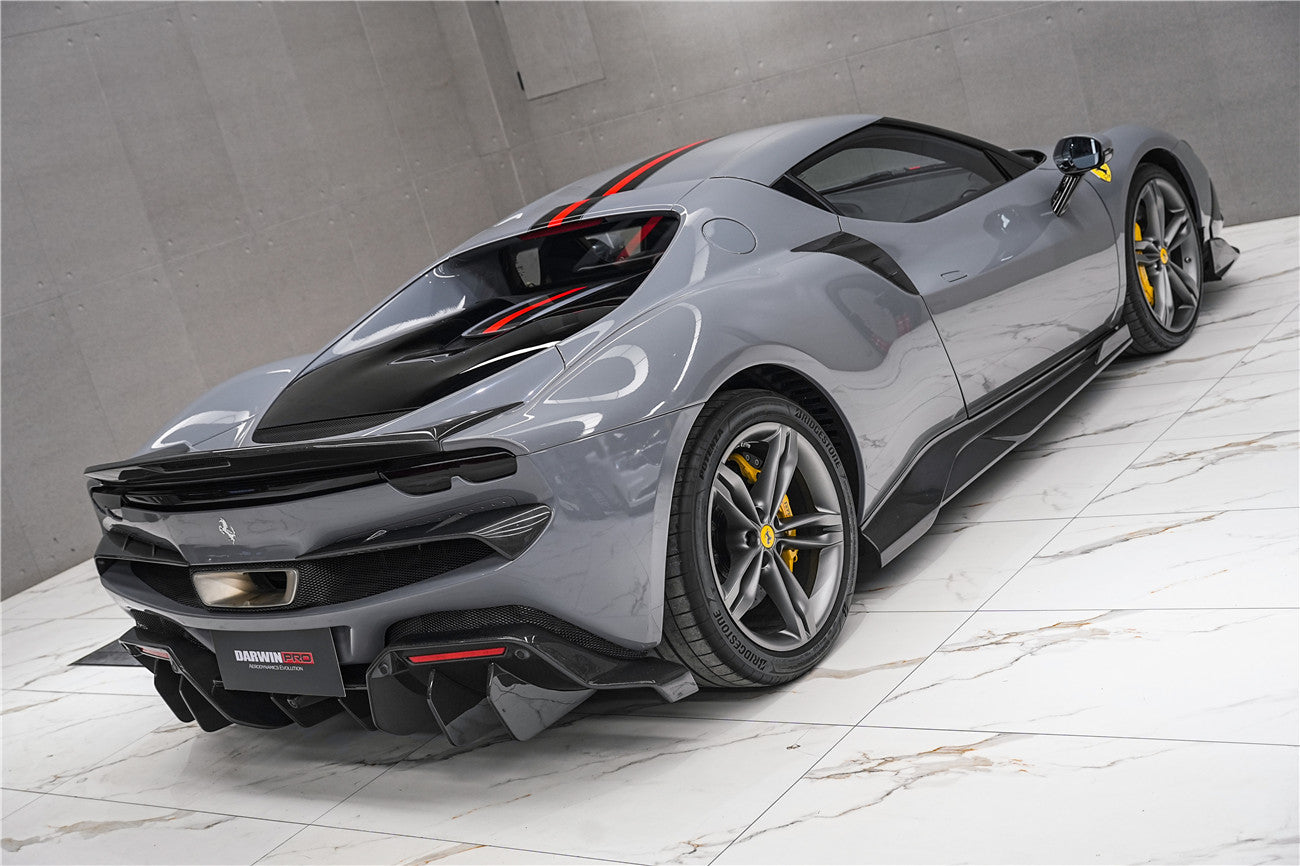 DarwinPRO 2022-2025 Ferrari 296 GTB & GTS Type F171 iMP Style Carbon Fiber Full Kit