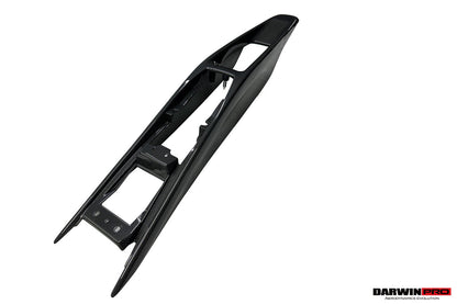 DarwinPRO 2022-UP Ferrari 296 GTB & GTS (Type F171) OE Style Dry Carbon Fiber Center Control Surround Panel Rear End