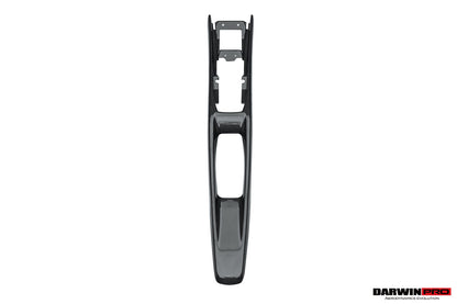 DarwinPRO 2022-UP Ferrari 296 GTB & GTS (Type F171) OE Style Dry Carbon Fiber Center Control Surround Panel Rear End