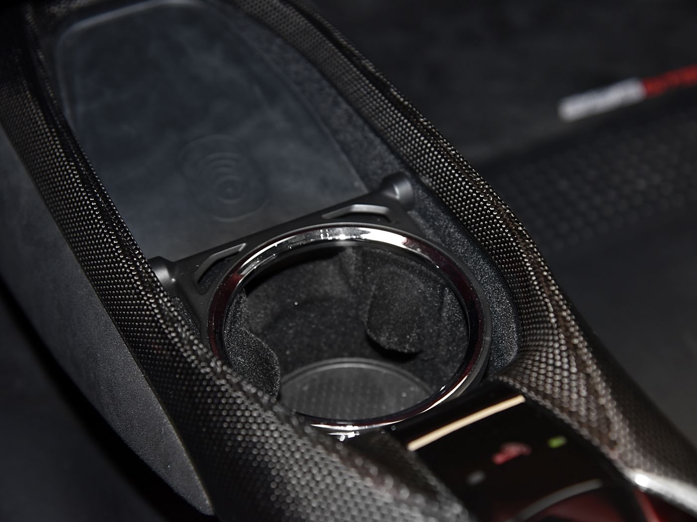 DarwinPRO 2022-UP Ferrari 296 GTB GTS (Type F171) OE Style Dry Carbon Fiber Center Control Surround Panel Front End