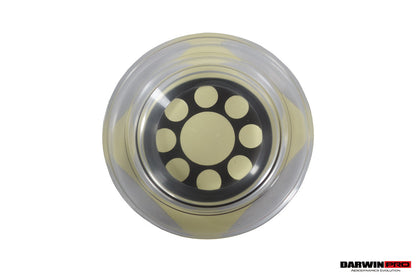 Parachoques trasero de fibra de carbono y maletero de fibra con cubierta de luz trasera DarwinPRO 2010-2015 para Ferrari 458 Spider BKSS