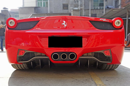 Difusor trasero de fibra de carbono DarwinPRO | Ferrari 458 Coupé Spider (2010-2015)