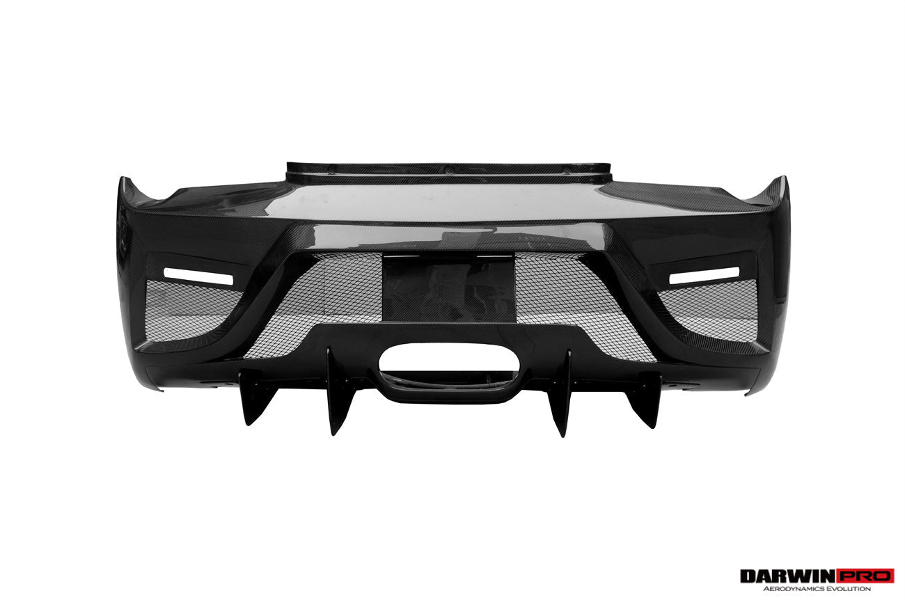 DarwinPRO 2010-2015 Ferrari 458 Spider BKSS Style Partial Carbon Fiber Full Body Kit