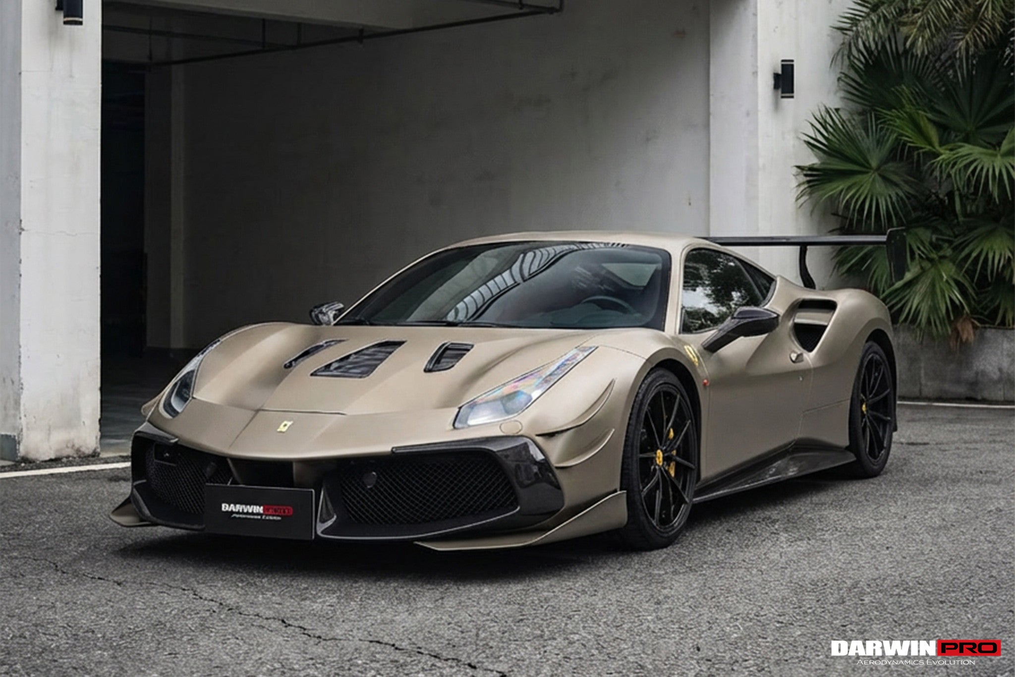 DarwinPRO 2015-2020 Ferrari 488 GTB Challenge Evo Modena Style Full Body Kit