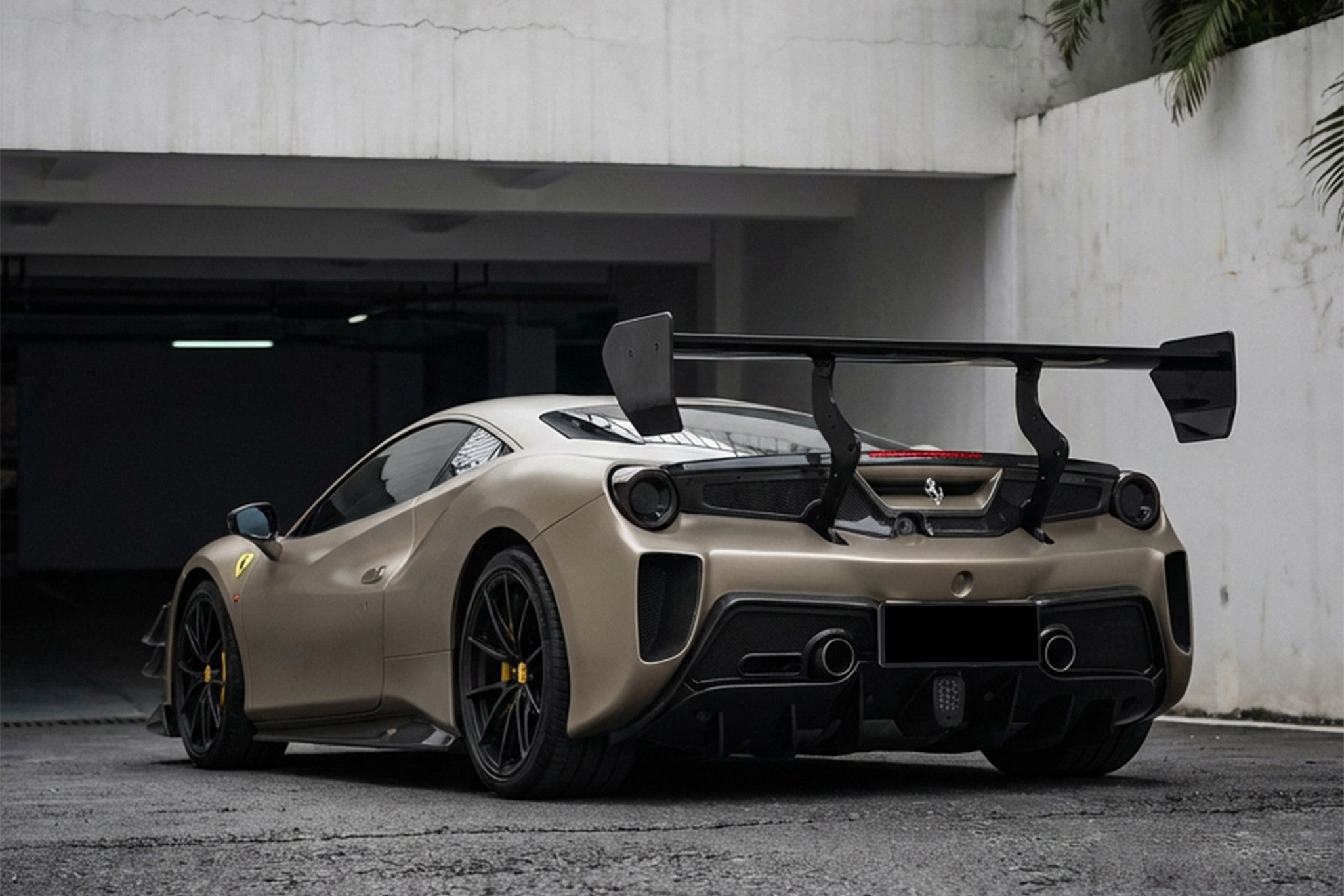 Alerón DarwinPRO estilo Módena para Ferrari 488 Challenge Evo 2015-2020 | Compatible con GTB y Spider