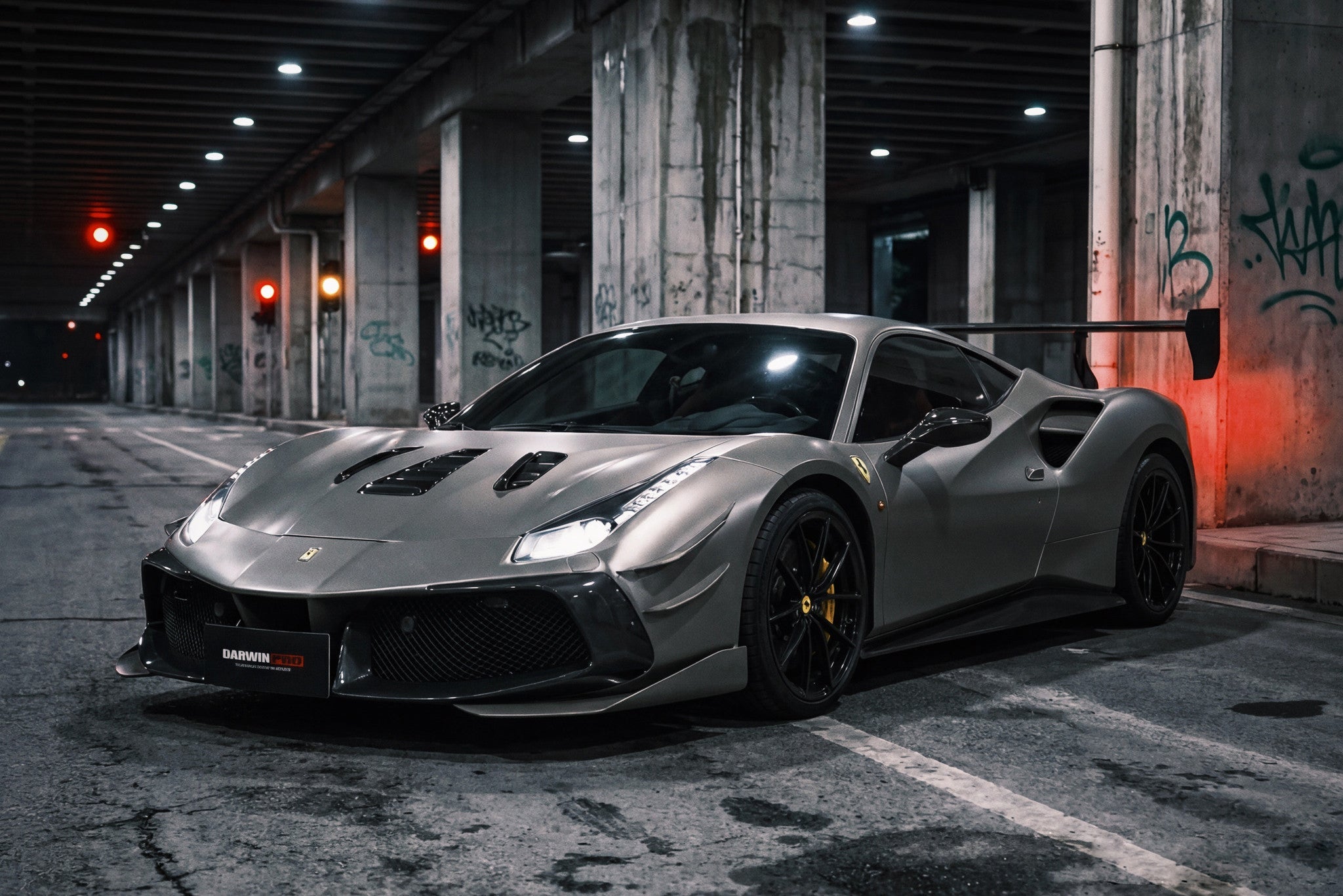 DarwinPRO 2015-2020 Ferrari 488 GTB Challenge Evo Modena Style Full Body Kit