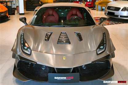 DarwinPRO 2015-2020 Ferrari 488 GTB Challenge Evo Modena Style Full Body Kit