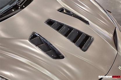 DarwinPRO 2015-2020 Ferrari 488 Challenge Evo Modena Style Hood | Fits GTB, Spider