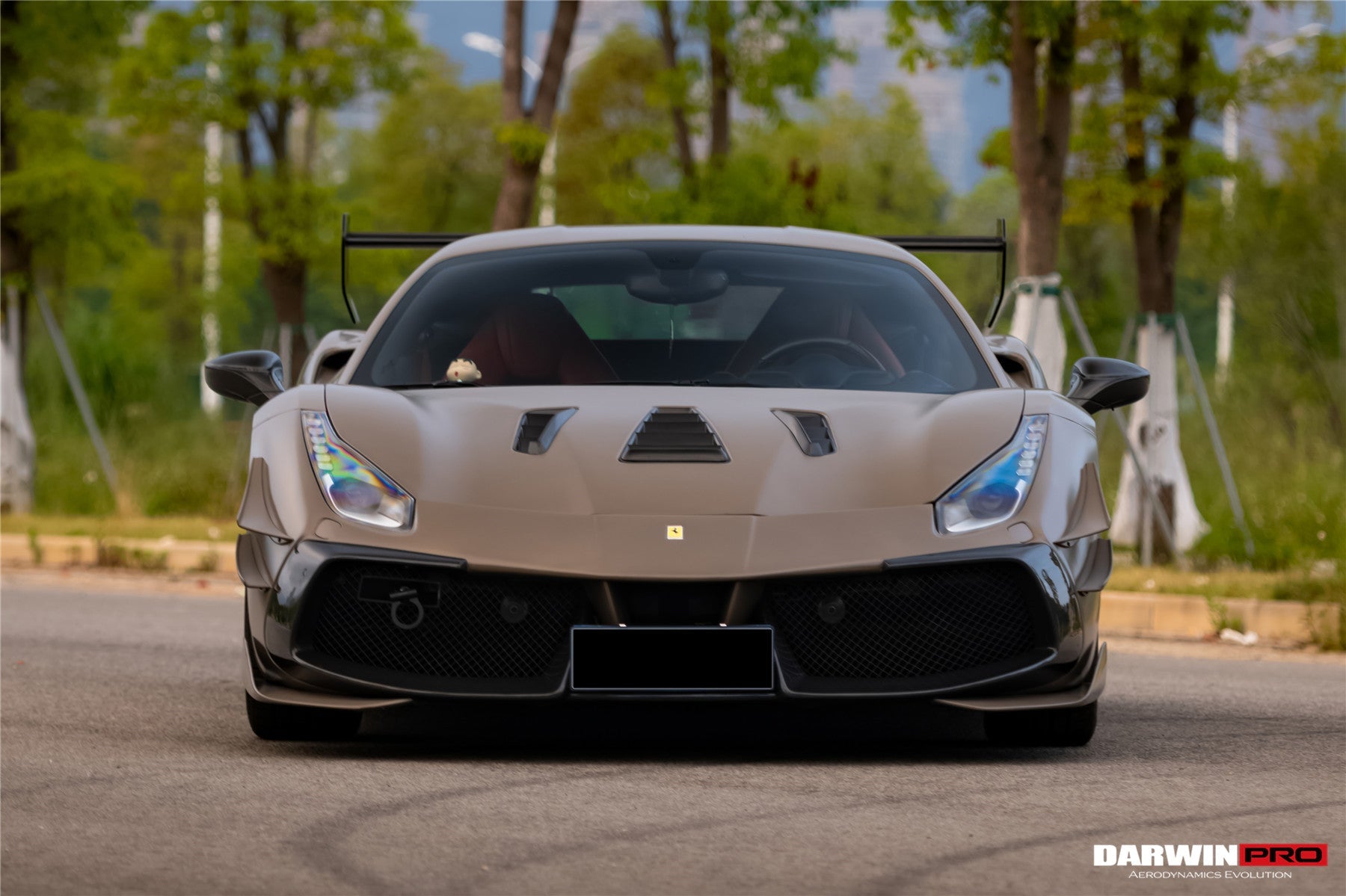 DarwinPRO 2015-2020 Ferrari 488 Challenge Evo Modena Style Hood | Fits GTB, Spider
