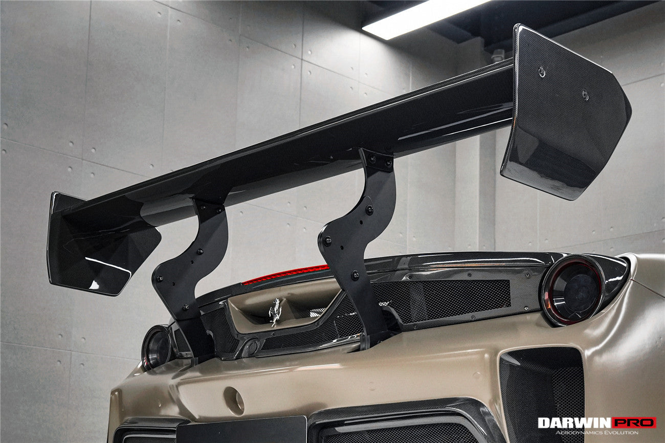 Alerón DarwinPRO estilo Módena para Ferrari 488 Challenge Evo 2015-2020 | Compatible con GTB y Spider