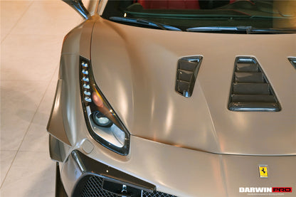 DarwinPRO 2015-2020 Ferrari 488 Challenge Evo Modena Style Hood | Fits GTB, Spider
