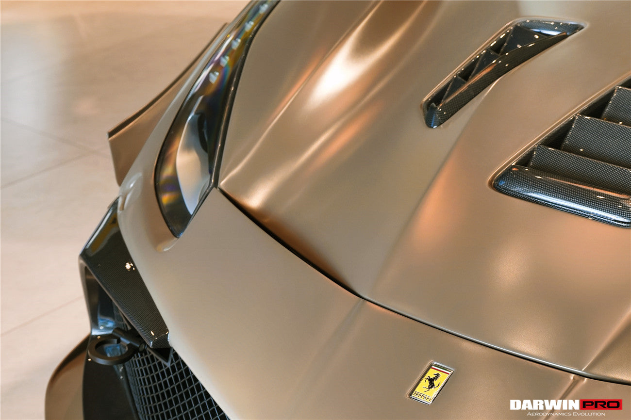 DarwinPRO 2015-2020 Ferrari 488 Challenge Evo Modena Style Hood | Fits GTB, Spider