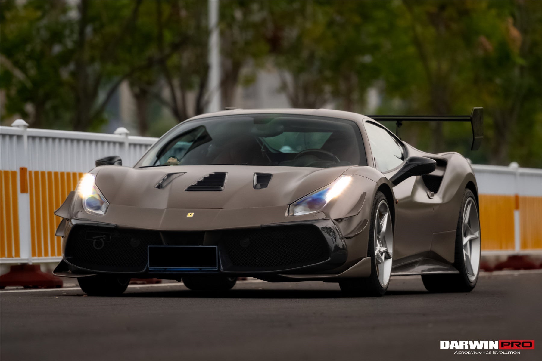 DarwinPRO 2015-2020 Ferrari 488 Challenge Evo Modena Style Hood | Fits GTB, Spider