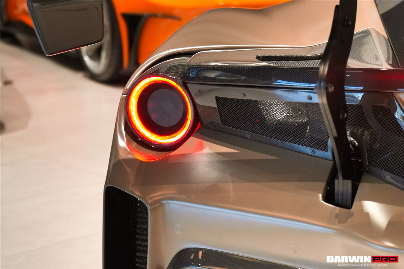 Alerón DarwinPRO estilo Módena para Ferrari 488 Challenge Evo 2015-2020 | Compatible con GTB y Spider