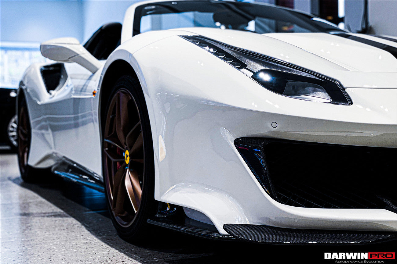 DarwinPRO 2015-2020 Ferrari 488 GTB | Spider Pista Style Carbon Fiber Full Body Kit