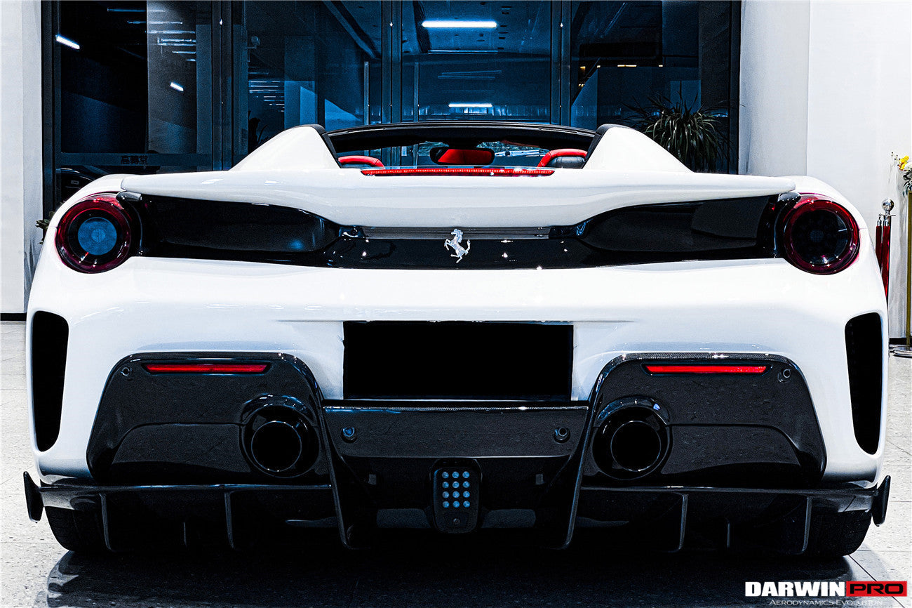 DarwinPRO 2015-2020 Ferrari 488 GTB | Spider Pista Style Carbon Fiber Full Body Kit