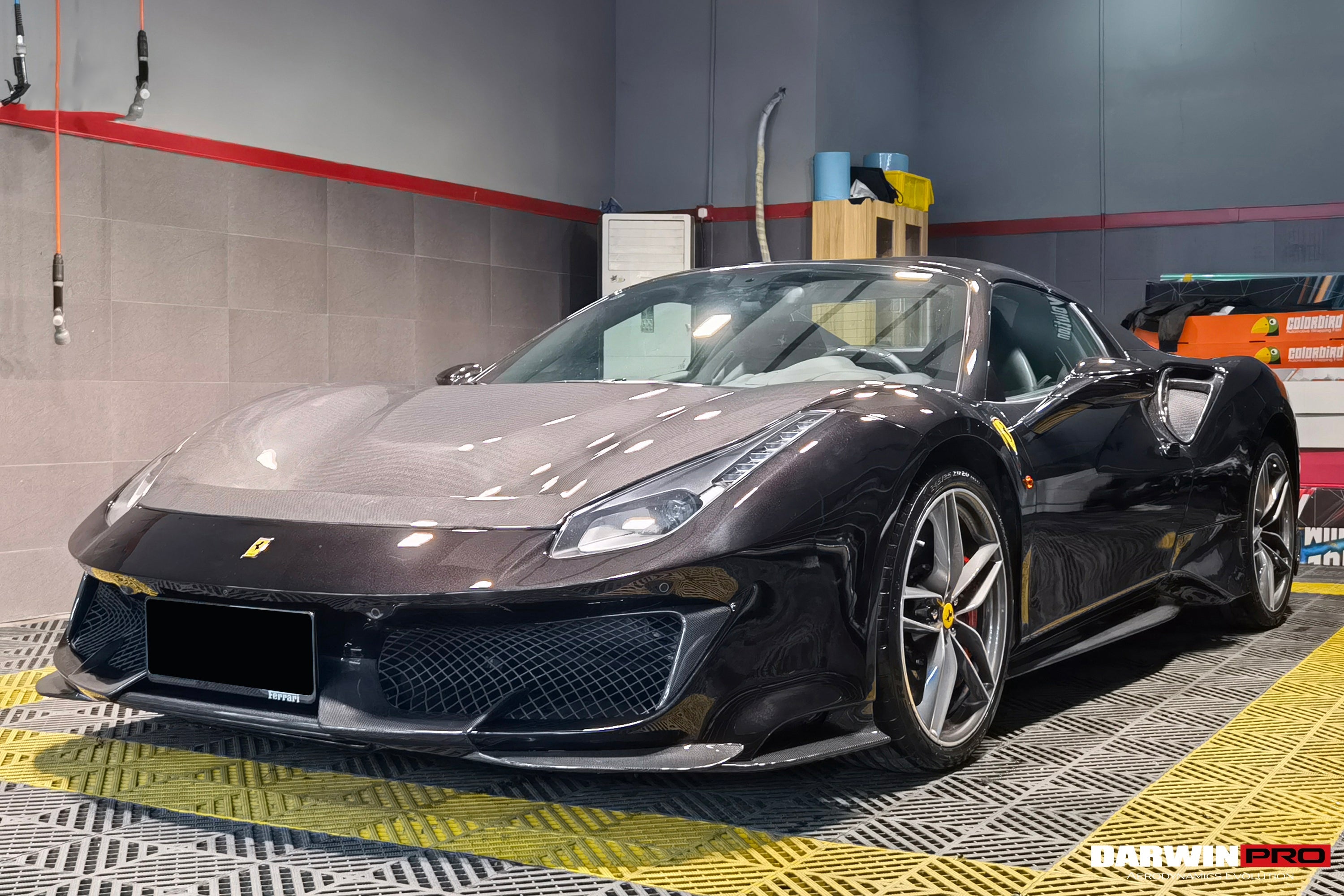 DarwinPRO 2015-2020 Ferrari 488 GTB | Spider Pista Style Carbon Fiber Full Body Kit