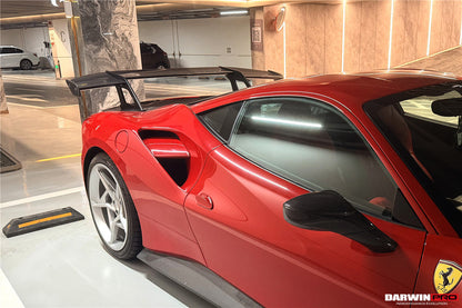 DarwinPro 2015-2020 Ferrari 488 GTB Carbon Fiber Wing DarwinPRO (SF90XX Style)