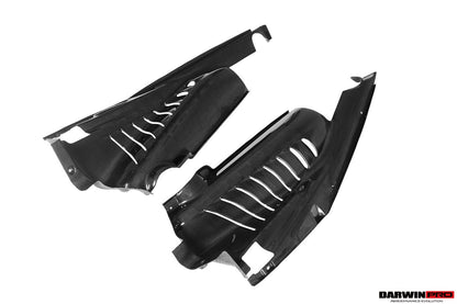 DarwinPRO Autoclave Carbon Fiber Engine Bay Panels With Heat Protection | 2015-2022 Ferrari 488 GTB/Pista/F8