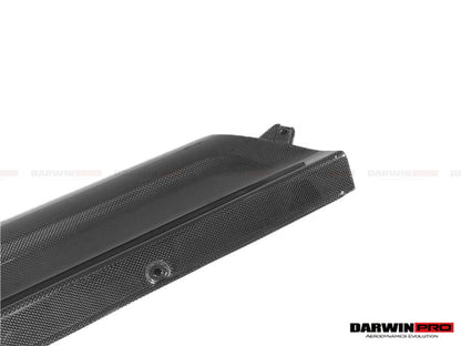 DarwinPRO 2015-2022 Ferrari 488 GTB | 488 PISTA | F8 Autoclave Carbon Fiber Firewall Cover | Engine Bay Trim panel Replacement