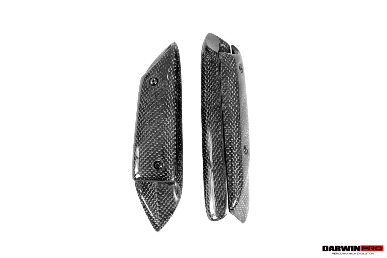 Manija de puerta interior de fibra de carbono DarwinPRO para Ferrari 488 GTB y Spider (2015-2020)