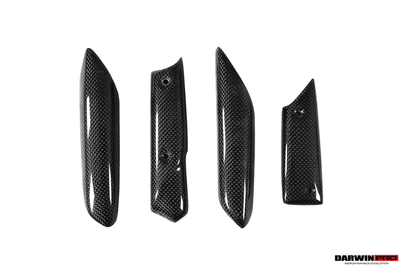 Manija de puerta interior de fibra de carbono DarwinPRO para Ferrari 488 GTB y Spider (2015-2020)