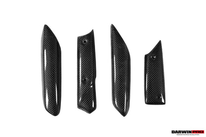 Manija de puerta interior de fibra de carbono DarwinPRO para Ferrari 488 GTB y Spider (2015-2020)