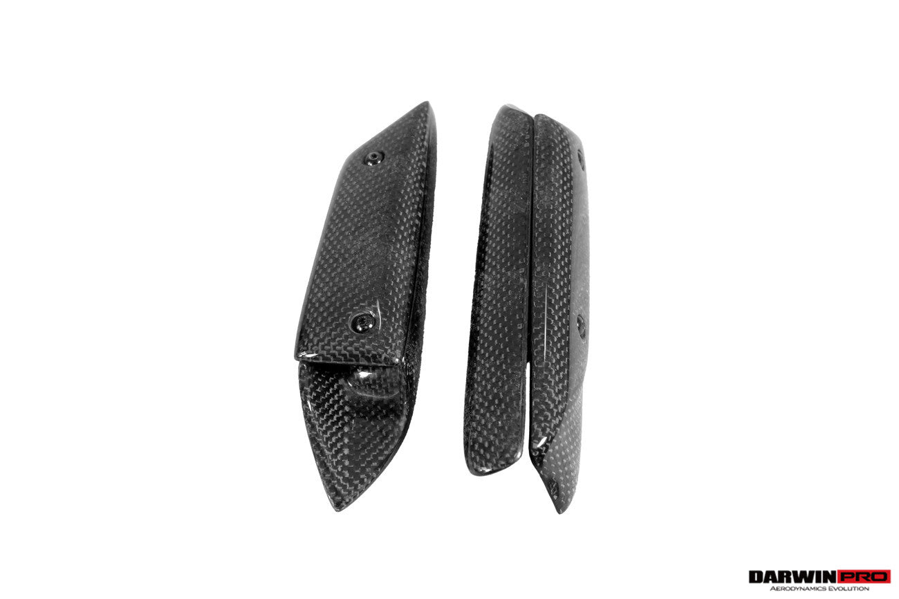 Manija de puerta interior de fibra de carbono DarwinPRO para Ferrari 488 GTB y Spider (2015-2020)