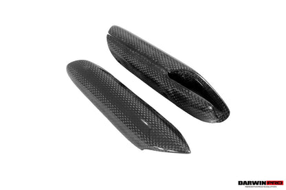Manija de puerta interior de fibra de carbono DarwinPRO para Ferrari 488 GTB y Spider (2015-2020)