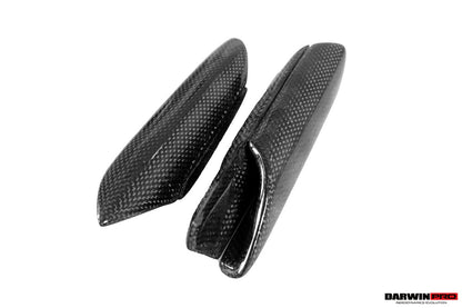 Manija de puerta interior de fibra de carbono DarwinPRO para Ferrari 488 GTB y Spider (2015-2020)