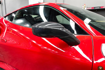 DarwinPRO 2015-2020 Ferrari 488 GTB & Spider Carbon Fiber Mirror House & Base Replacement