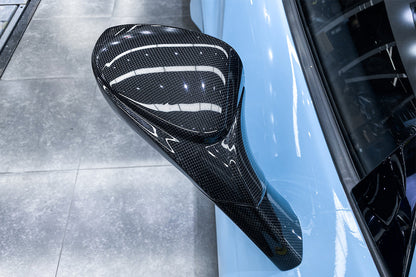 DarwinPRO 2015-2020 Ferrari 488 GTB & Spider Carbon Fiber Mirror House & Base Replacement