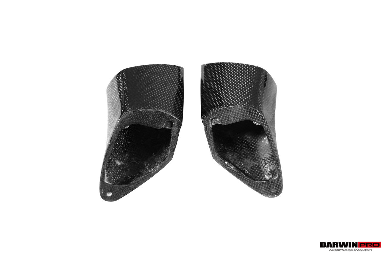 DarwinPRO 2015-2020 Ferrari 488 GTB & Spider Carbon Fiber Mirror House & Base Replacement