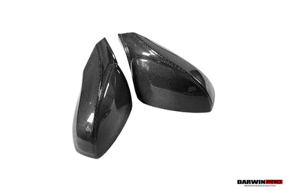 DarwinPRO 2015-2020 Ferrari 488 GTB & Spider Carbon Fiber Mirror House & Base Replacement
