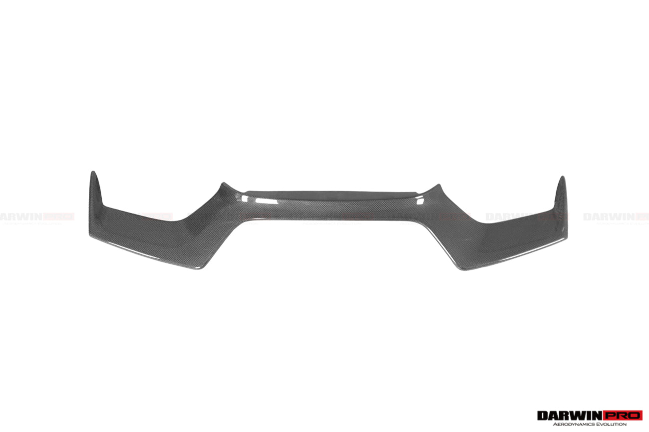 Parachoques delantero de fibra de carbono DarwinPRO 2018-2022 Ferrari 488 Pista con borde central