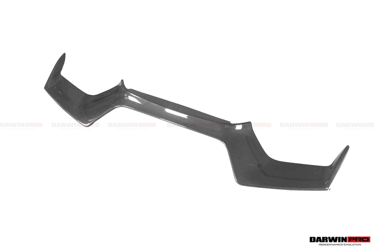 Parachoques delantero de fibra de carbono DarwinPRO 2018-2022 Ferrari 488 Pista con borde central