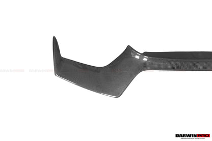 Parachoques delantero de fibra de carbono DarwinPRO 2018-2022 Ferrari 488 Pista con borde central