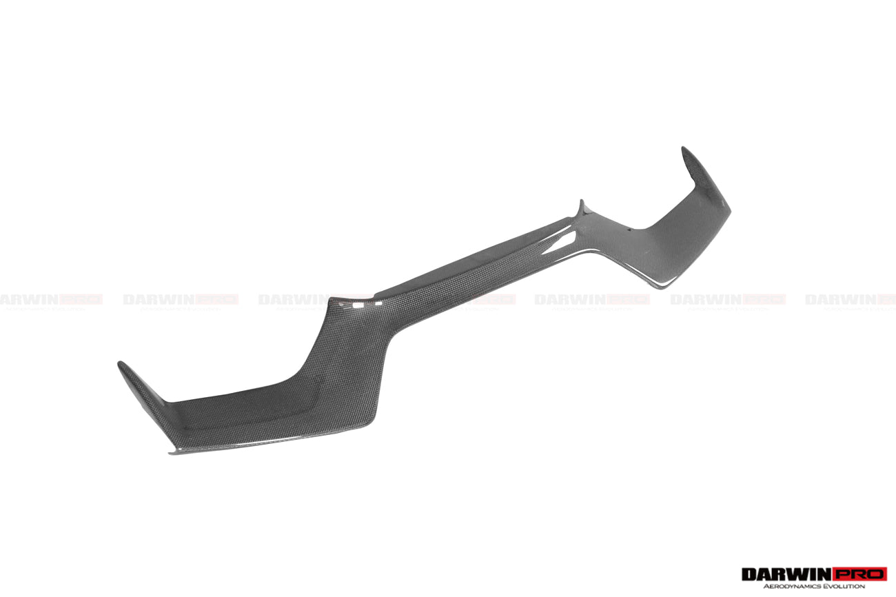 Parachoques delantero de fibra de carbono DarwinPRO 2018-2022 Ferrari 488 Pista con borde central