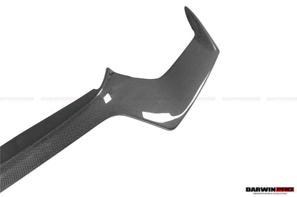 Parachoques delantero de fibra de carbono DarwinPRO 2018-2022 Ferrari 488 Pista con borde central