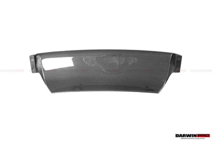 DarwinPRO Carbon Fiber Front Bumper Low Center Chin Splitter | 2018-2022 Ferrari 488 Pista